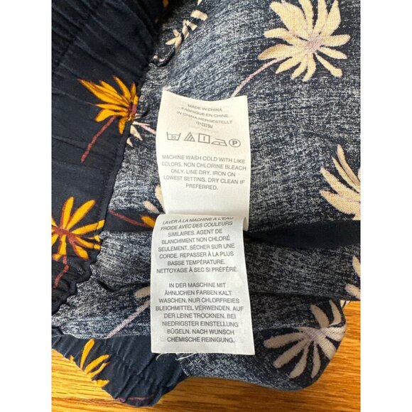 Madewell Pull-On Tie Shorts in Fresh Daisies Size M - Picture 7 of 10